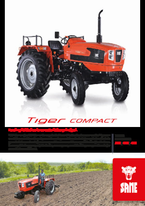 Trattrici agricole - trazione a 4 ruote SAME Tiger Compact 35 E
