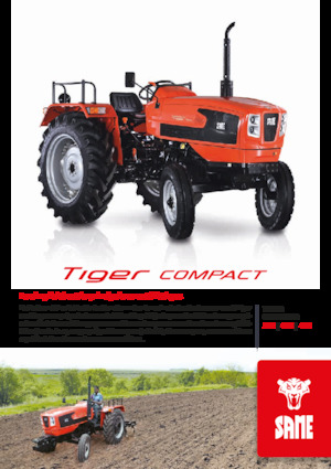 Trattrici agricole - trazione a 4 ruote SAME Tiger Compact 35 E