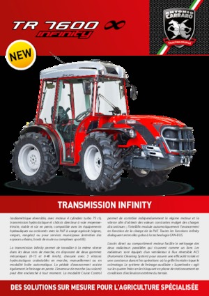 Trattrici agricole - trazione a 4 ruote Carraro TR 7600 Infinity