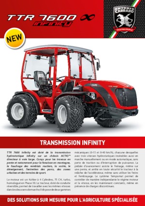 Trattrici agricole - trazione a 4 ruote Carraro TRX 9900