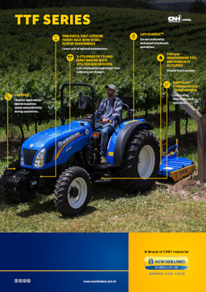 Trattrici agricole - trazione a 4 ruote New Holland TT65