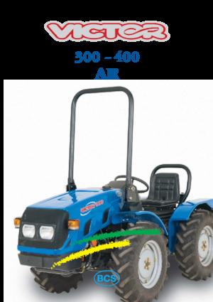 Trattrici agricole - trazione a 4 ruote BCS Victor 400 AR