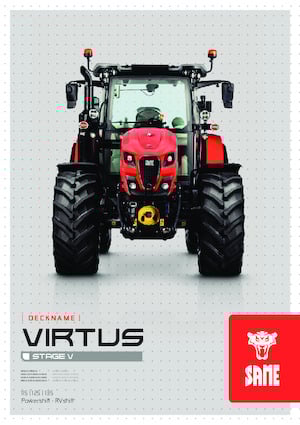 Trattrici agricole - trazione a 4 ruote SAME Virtus 135 