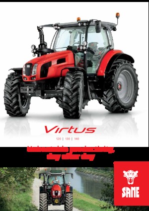 Trattrici agricole - trazione a 4 ruote SAME Virtus 120 