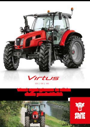 Trattrici agricole - trazione a 4 ruote SAME Virtus 140 