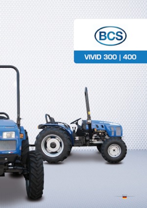 Trattrici agricole - trazione a 4 ruote BCS Vivid 400