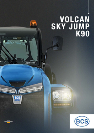 Trattrici agricole - trazione a 4 ruote BCS Volcan K90 Ai-Tractor 