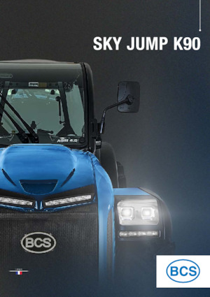 Trattrici agricole - trazione a 4 ruote BCS Sky Jump K90 SDT