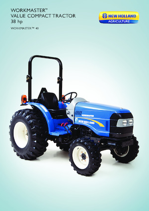 Trattrici agricole - trazione a 4 ruote New Holland Workmaster 40