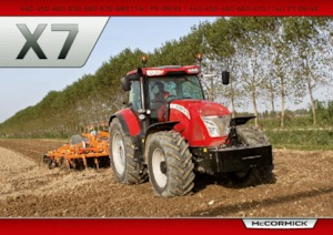Trattrici agricole - trazione a 4 ruote McCormick X7.650 P6-Drive