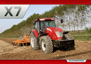 Trattrici agricole - trazione a 4 ruote McCormick X7.650 P6-Drive