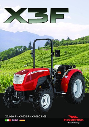 Trattrici agricole - trazione a 4 ruote McCormick X3.070F