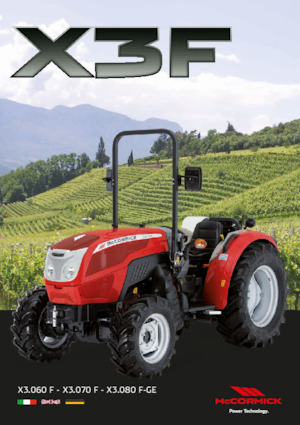 Trattrici agricole - trazione a 4 ruote McCormick X3.070GE
