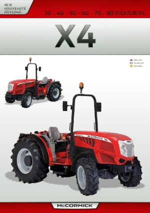 Trattrici agricole - trazione a 4 ruote McCormick X4.70XL-4