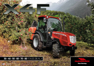 Trattrici agricole - trazione a 4 ruote McCormick X4.40GE