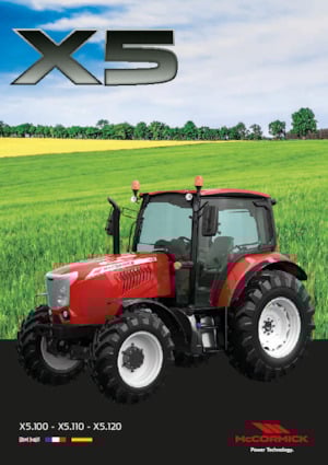 Trattrici agricole - trazione a 4 ruote McCormick X5.110 Efficient