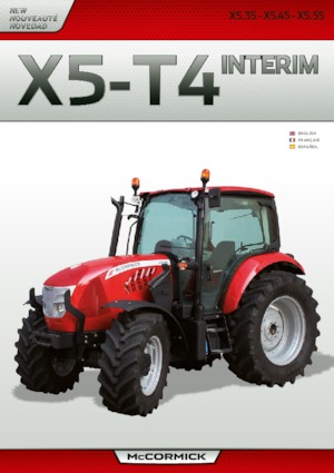 Trattrici agricole - trazione a 4 ruote McCormick X5.35-4