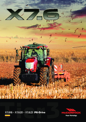 Trattrici agricole - trazione a 4 ruote McCormick X7.623 P6-Drive