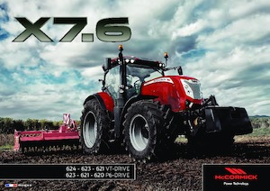 Trattrici agricole - trazione a 4 ruote McCormick X7.624T VT-Drive Clever Plus