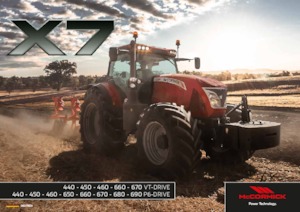 Trattrici agricole - trazione a 4 ruote McCormick X7.450 VT-Drive