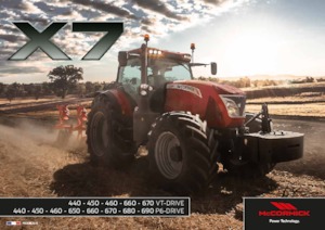 Trattrici agricole - trazione a 4 ruote McCormick X7.450 VT-Drive