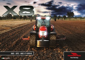 Trattrici agricole - trazione a 4 ruote McCormick X8.680 Premium