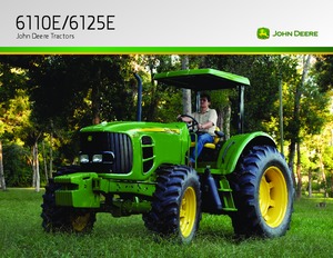 Trattrici agricole - trazione a 4 ruote John Deere 6110 E