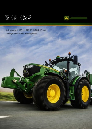 Trattrici agricole - trazione a 4 ruote John Deere 6130R