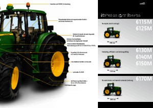 Trattrici agricole - trazione a 4 ruote John Deere 6170 M Plus