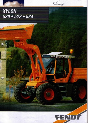 Trattrici agricole - trazione a 4 ruote Fendt Xylon 522