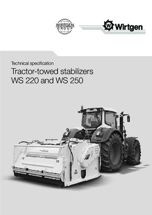 Riciclatrici stradali a freddo Wirtgen WS 2500