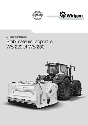 Riciclatrici stradali a freddo Wirtgen WS 2500