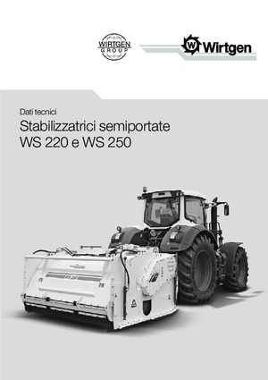 Riciclatrici stradali a freddo Wirtgen WS 2500