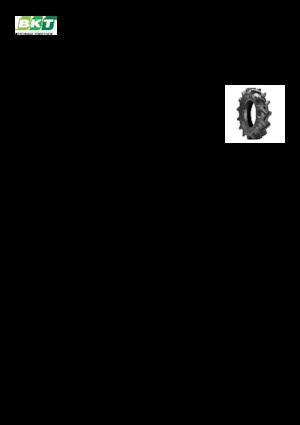 Pneumatici agricoli BKT TR 126 6 - 14