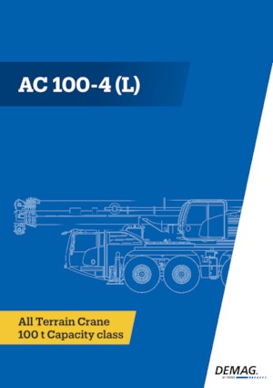 Gru fuoristrada Demag AC 100-4L