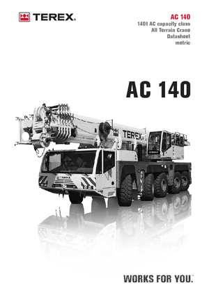 Gru fuoristrada Terex-Demag AC 140 (10x8x8)