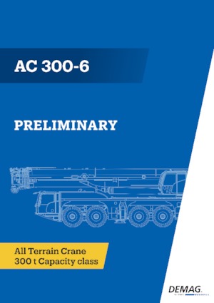 Gru fuoristrada Demag AC 300-6
