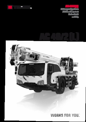 Gru fuoristrada Terex-Demag AC 40/2