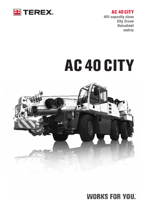 Gru fuoristrada Terex-Demag AC 40 City (6x4x6)