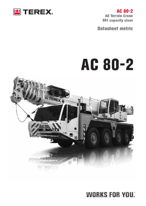 Gru fuoristrada Terex-Demag AC 80-2 (8x8x8)