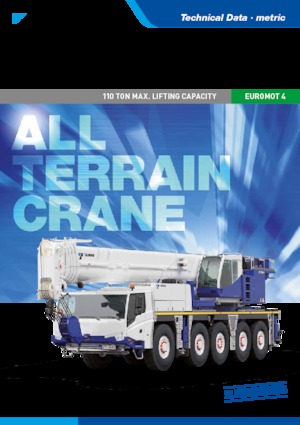 Gru fuoristrada Tadano ATF 110G-5 