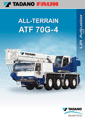 Gru fuoristrada Tadano ATF 70 G 4