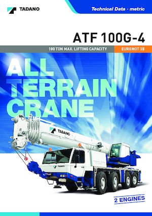 Gru fuoristrada Tadano ATF 100G-4