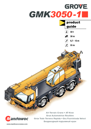 Gru fuoristrada Grove GMK3050-1 
