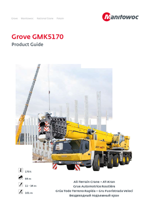 Gru fuoristrada Grove GMK5170-1