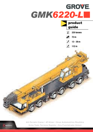 Gru fuoristrada Grove GMK6220L