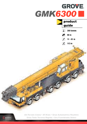 Gru fuoristrada Grove GMK6300