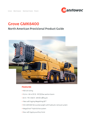 Gru fuoristrada Grove GMK 6400 (12x8x12)