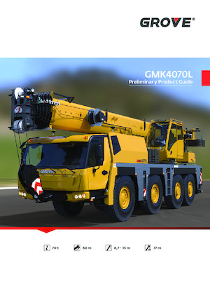 Gru fuoristrada Grove GMK4070L