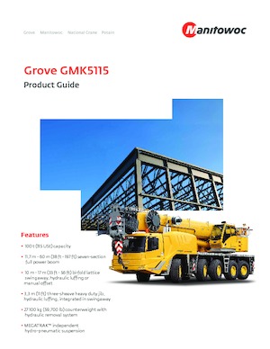 Gru fuoristrada Grove GMK5115